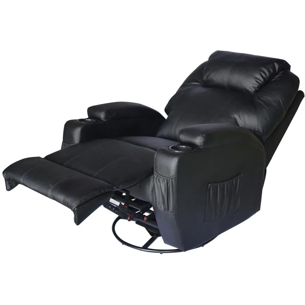 TV armchair with massage and heat function