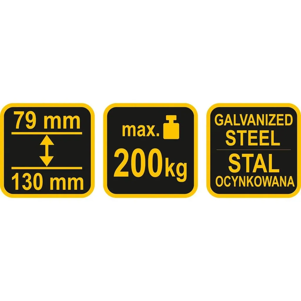 Height-adjustable trestle - max 200kg - adjustable from 79 to 130cm
