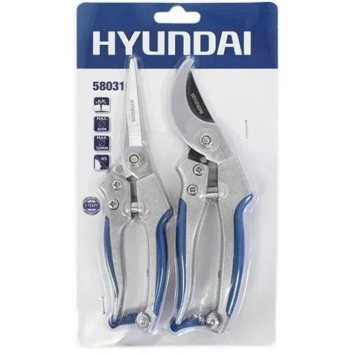 2-piece aluminum scissors set (flower scissors & rose scissors)