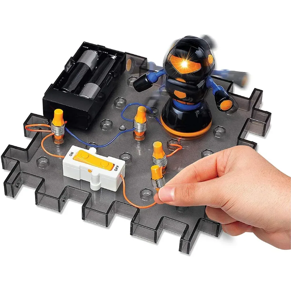 Discovery Mindblow - Electronic Circuit Experiment - Robot Spinner