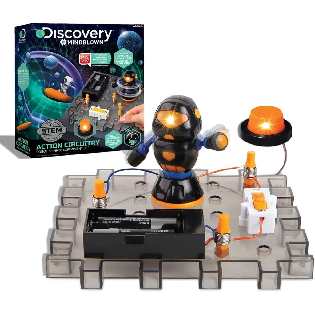Discovery Mindblow - Electronic Circuit Experiment - Robot Spinner