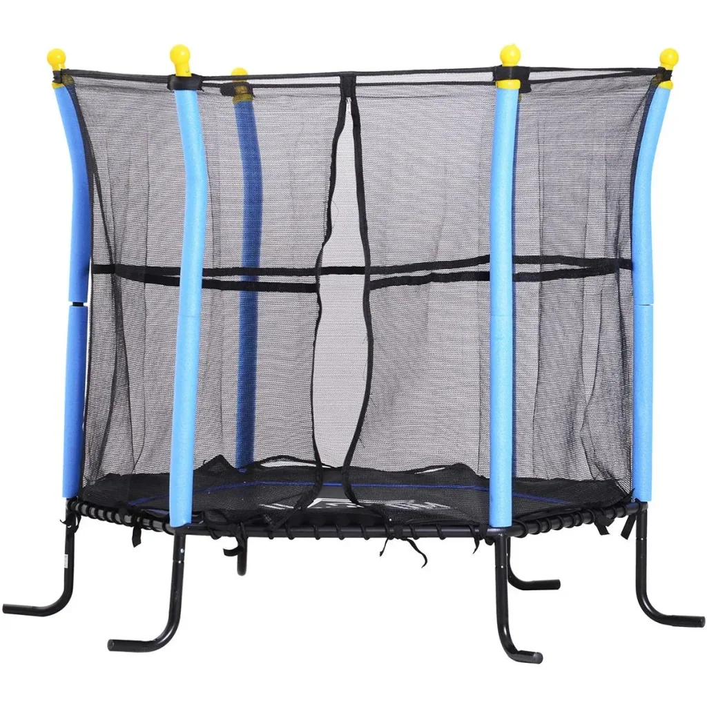 Mini trampoline for children black/blue