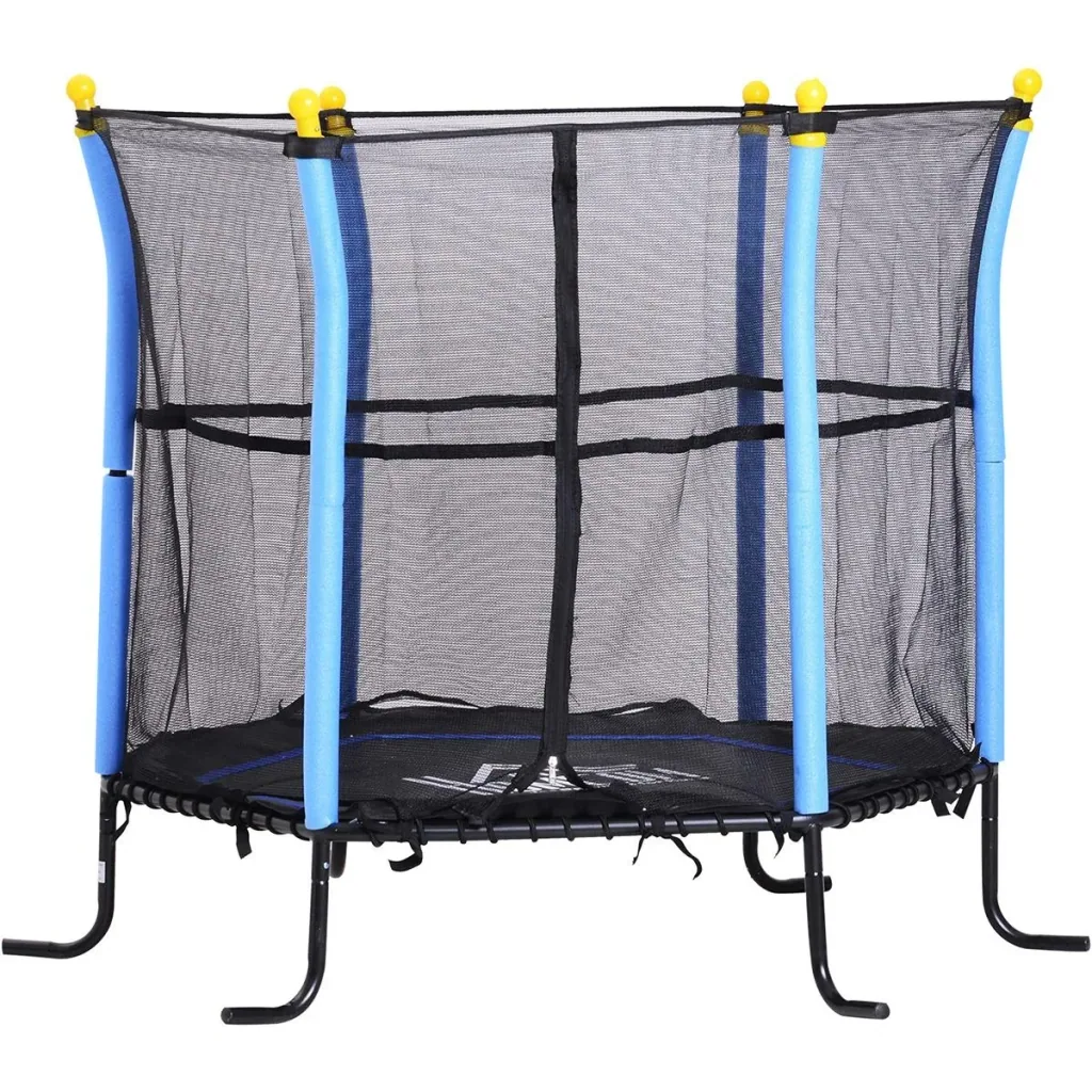 Mini trampoline for children black/blue