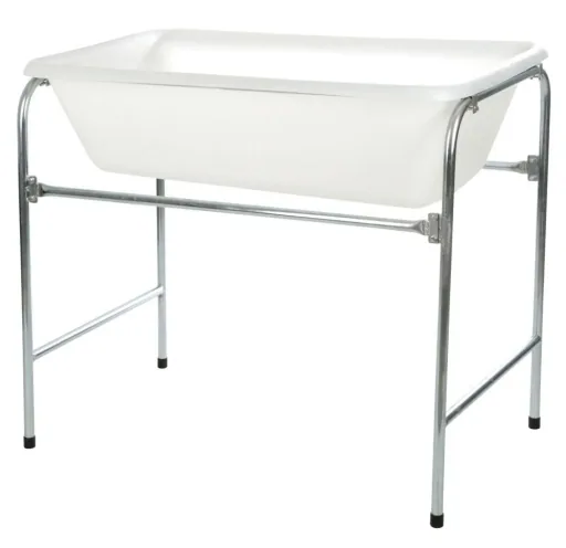 Table frame, detachable for 100 l rinsing tub