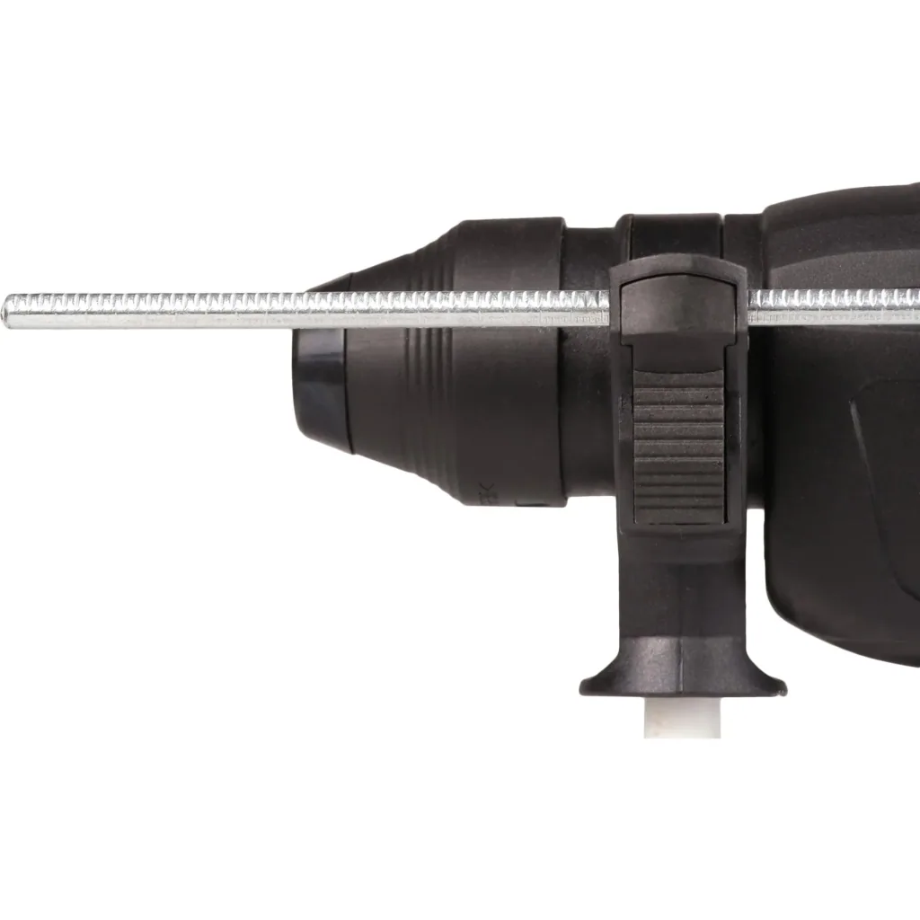 HDM1038P hammer drill 800W - soft grip - 4 functions - Incl. 3 SDS Plus drill heads and 2 SDS Plus tool heads with