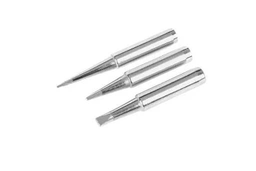 Replacement soldering tips for soldering station 75W - set of 3