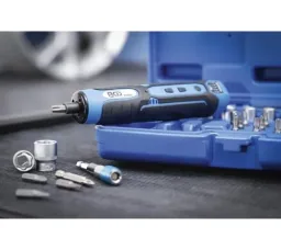 Cordless screwdriver including bit and socket set 41-piece