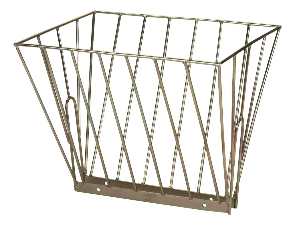 Hay rack galvanized, double