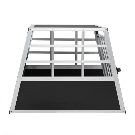 Hundetransportbox M 70x54x51cm Aluminium