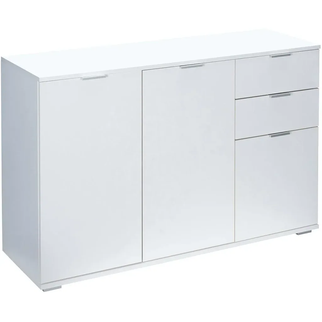 Sideboard Alba | Drawer cabinet | White with