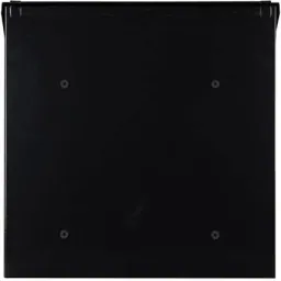 Monaco Black Mailbox - 368x100x365 mm