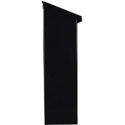 Monaco Black Mailbox - 368x100x365 mm