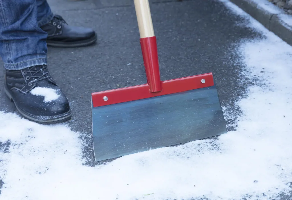 Clever trapezoidal hoe, 30 cm without brace
