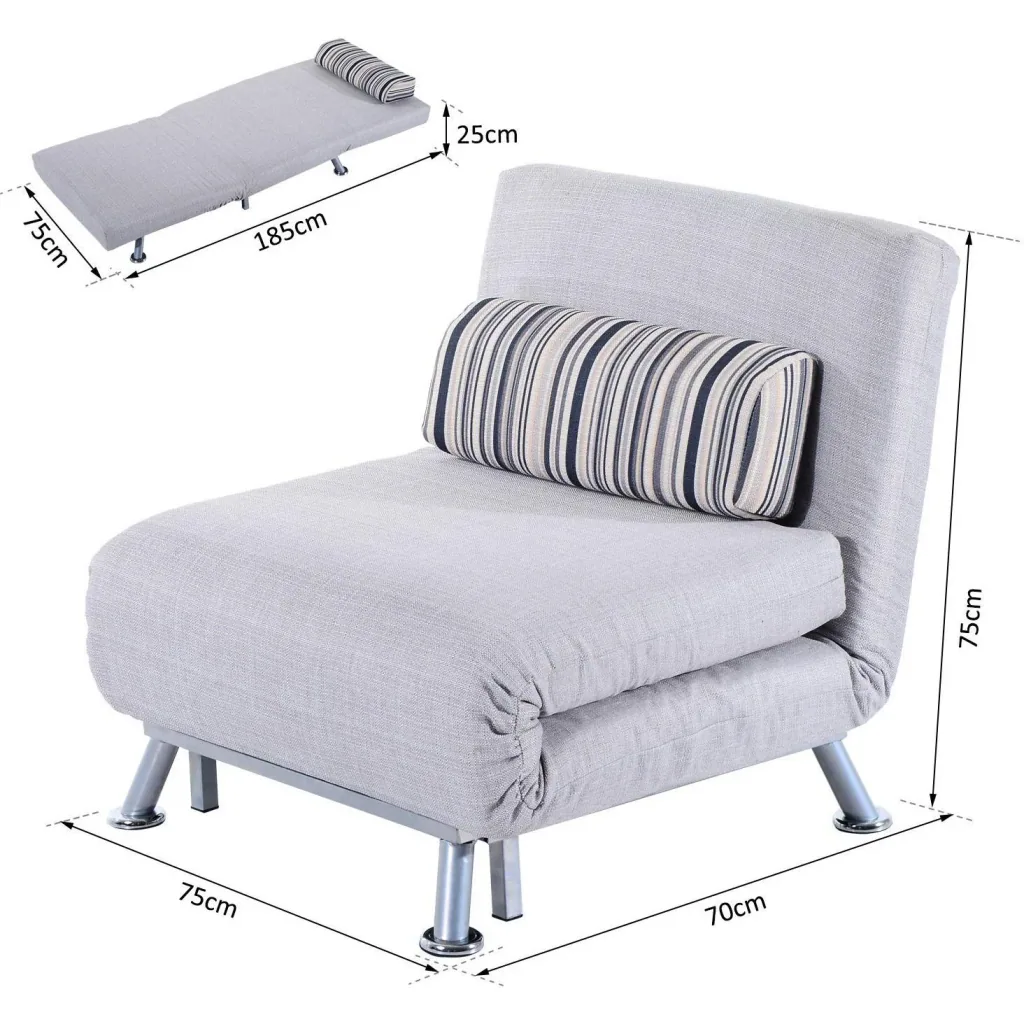 Folding sleeper chair