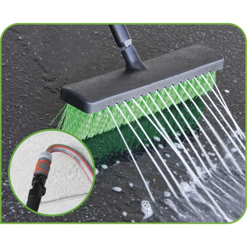 Water broom “Aquaclean”, green/black