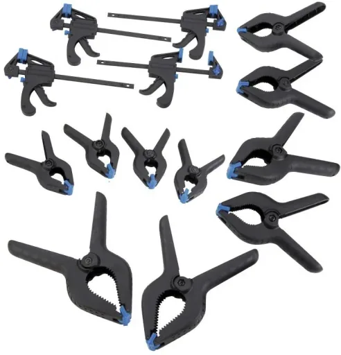 Clamps and ferrules set 14-piece