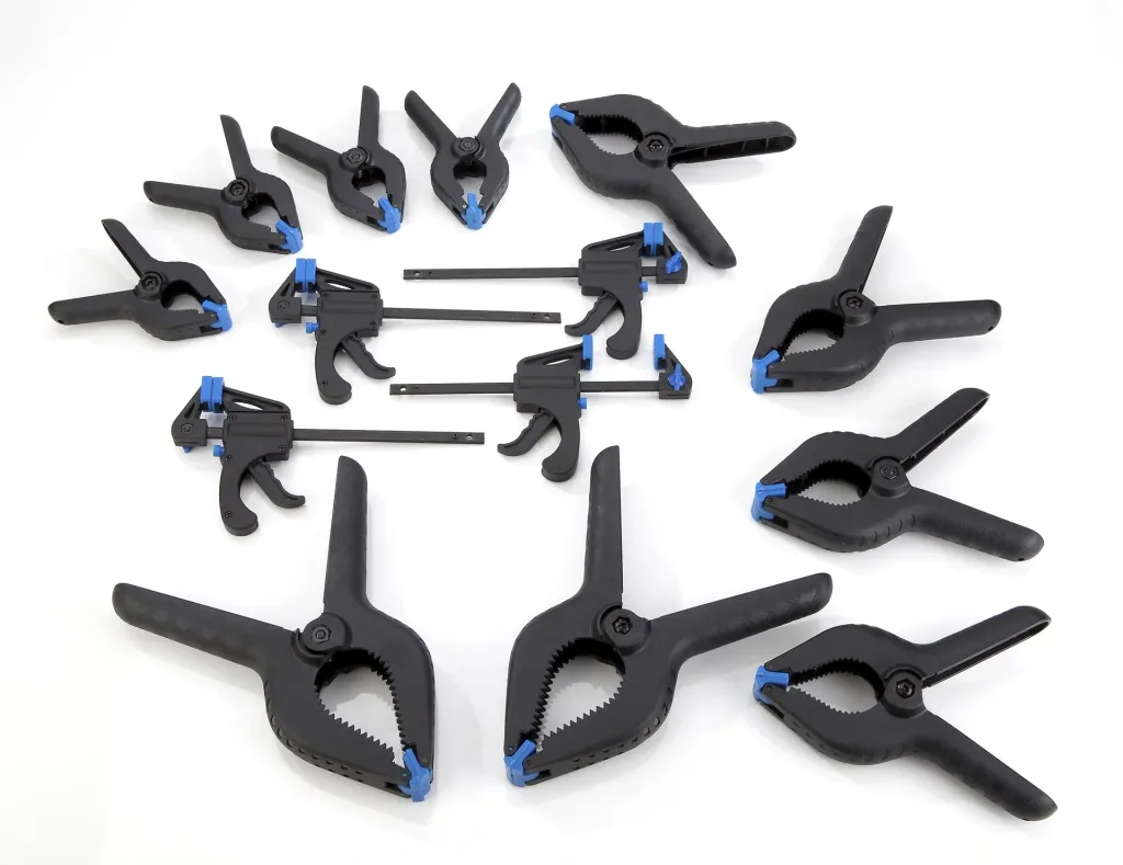 Clamps and ferrules set 14-piece