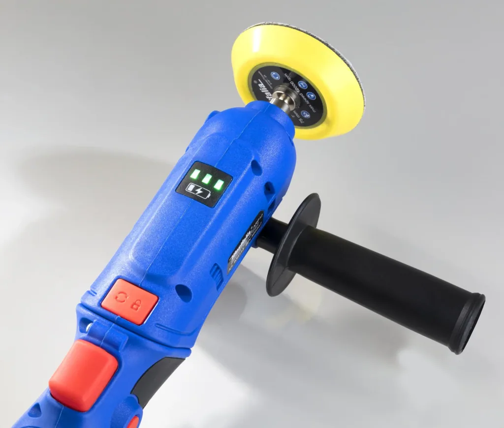 10.8 Volt Cordless Polishing Machine Rotation - including accessories and bag