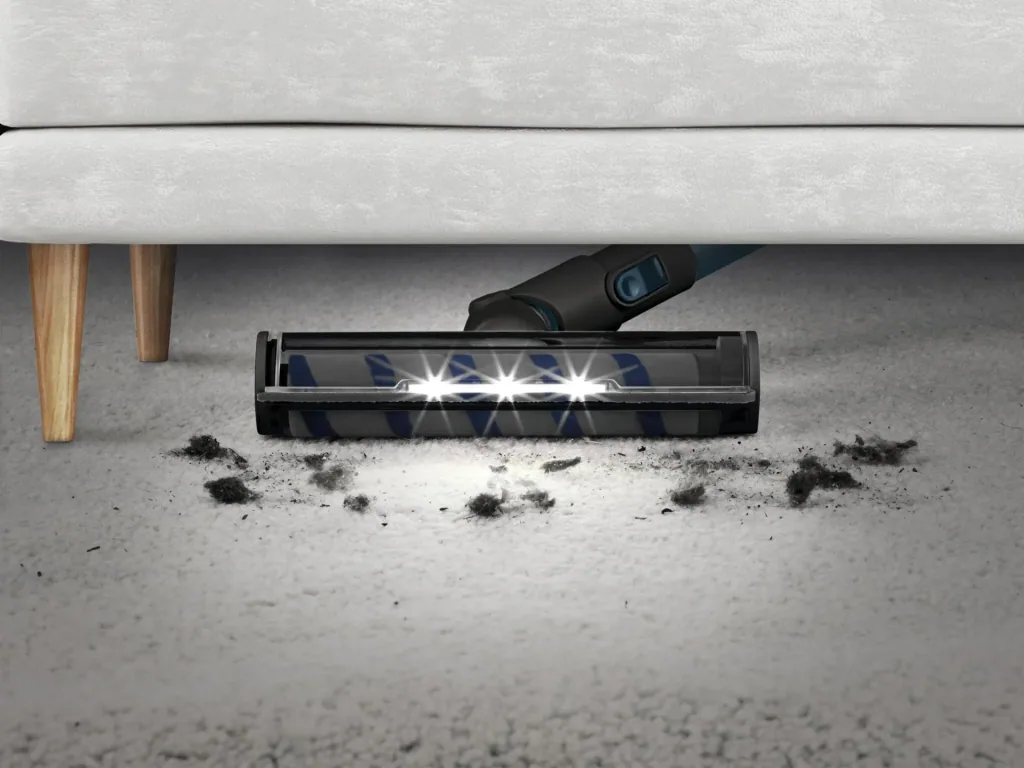 Cordless cyclone hand and floor vacuum cleaner 25.9 Volt