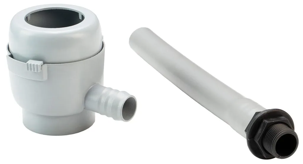 Filling machine Mini DN 50-60 grey including connection hose & screw connection