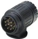 12 volt, 13-pin plug