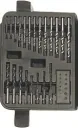 Drill and bit set 122 pieces in a case