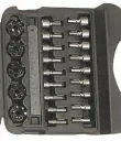Drill and bit set 122 pieces in a case