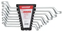 Double ring spanner set SW6-22 mm 8-piece