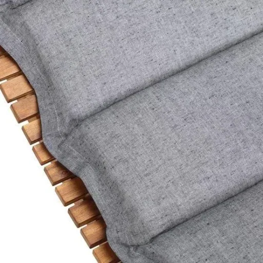 Sun lounger cushion - gray speckled - 177x58x7