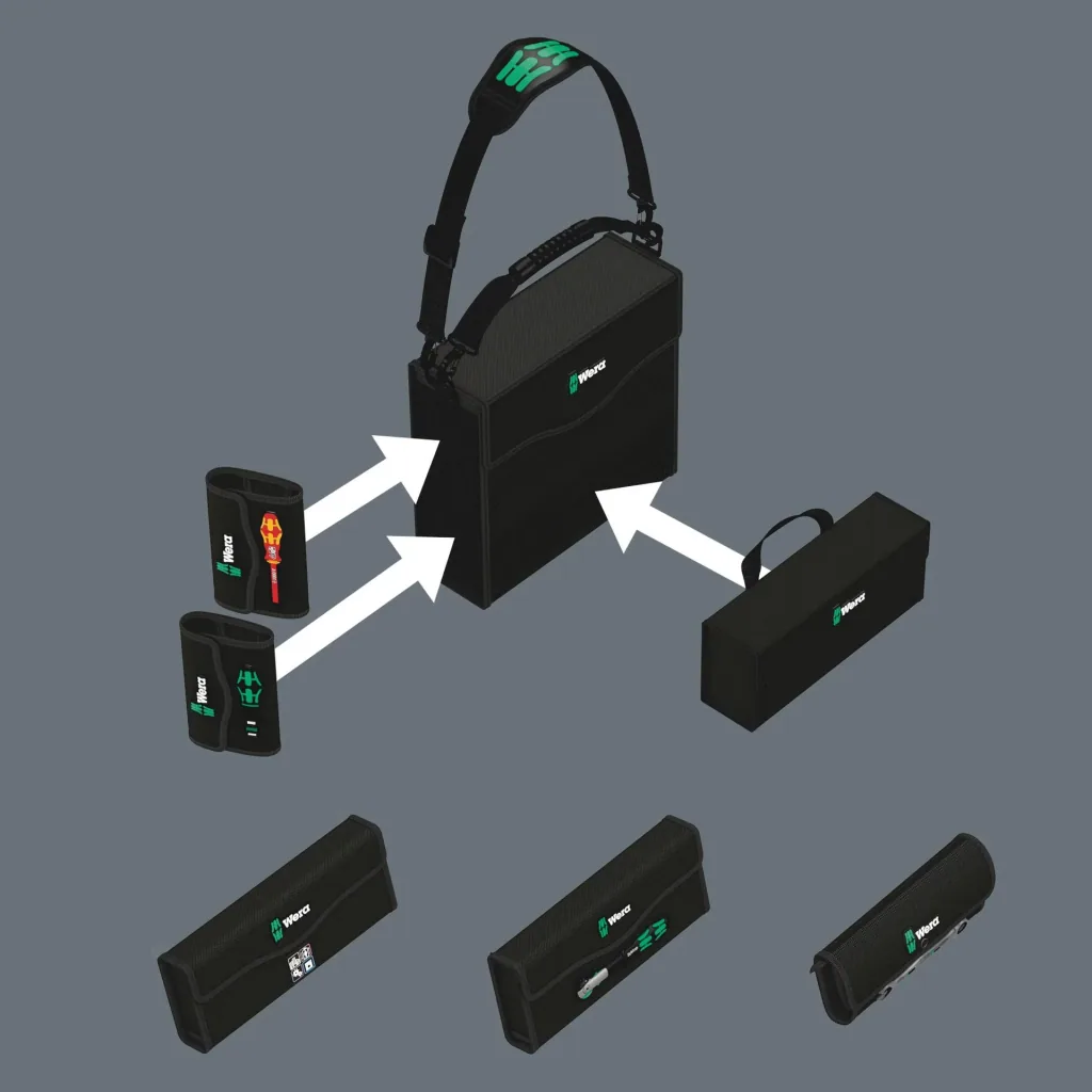 Tool container 2go, 3-part