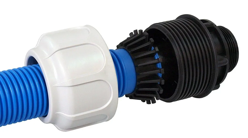 Hose connection compression fitting 1 1/2" AG 38 mm for swimming pool, pool and sand filter systems