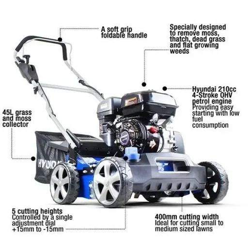 Petrol scarifier
