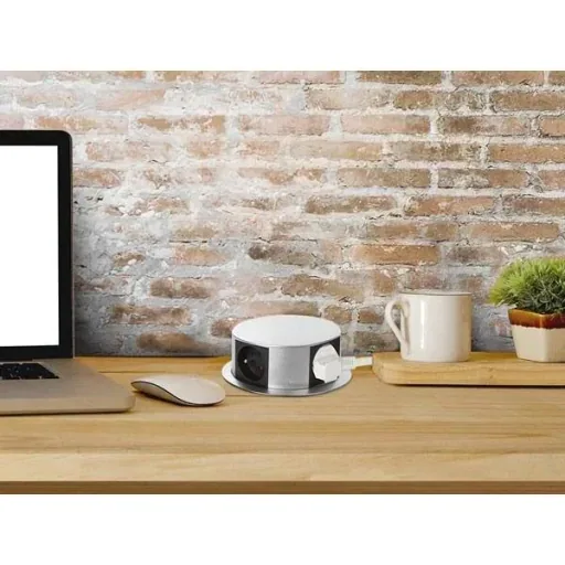 Pop-up power strip - 4 sockets - pencil