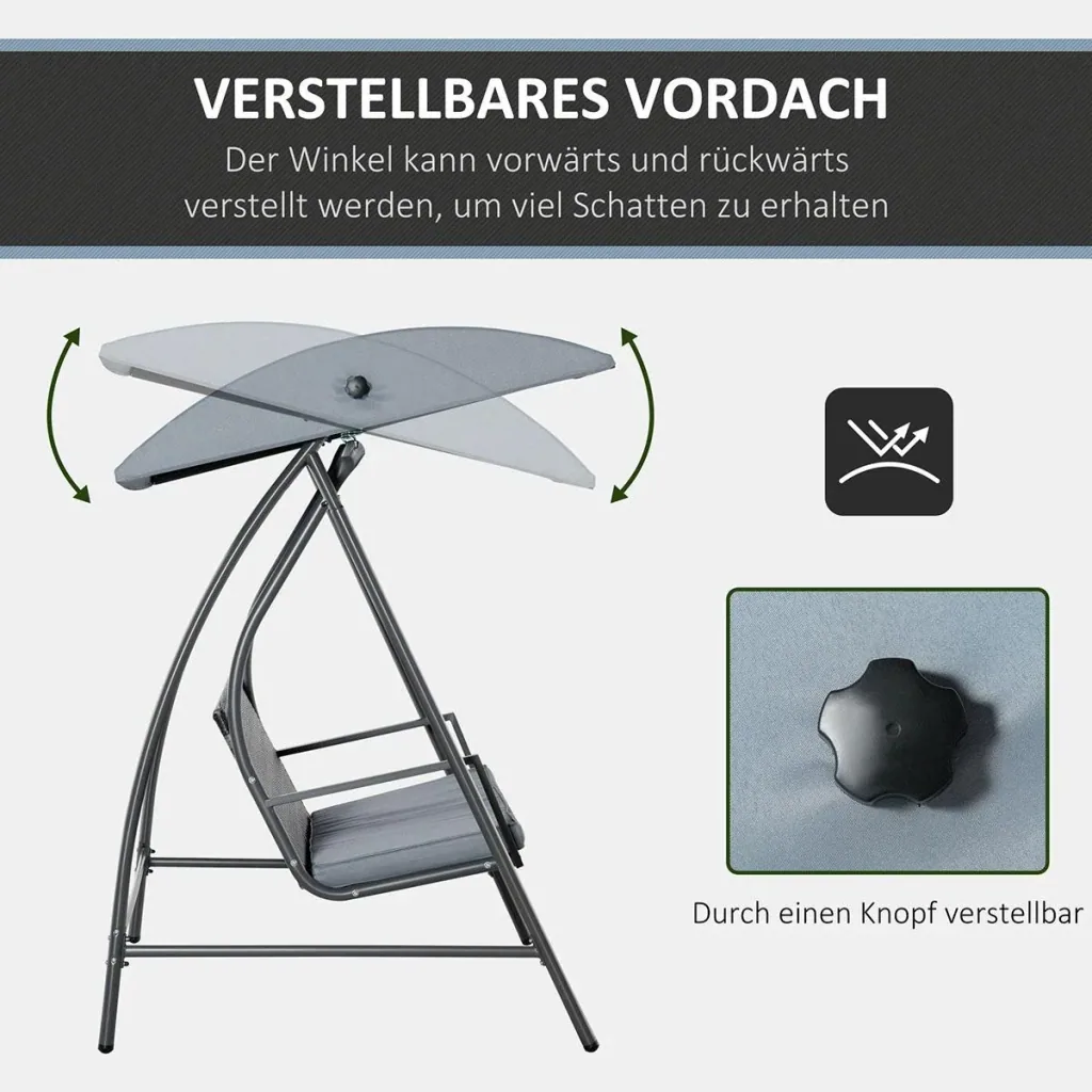 Five-piece rattan-look sofa set with two side tables, grey+natural+black