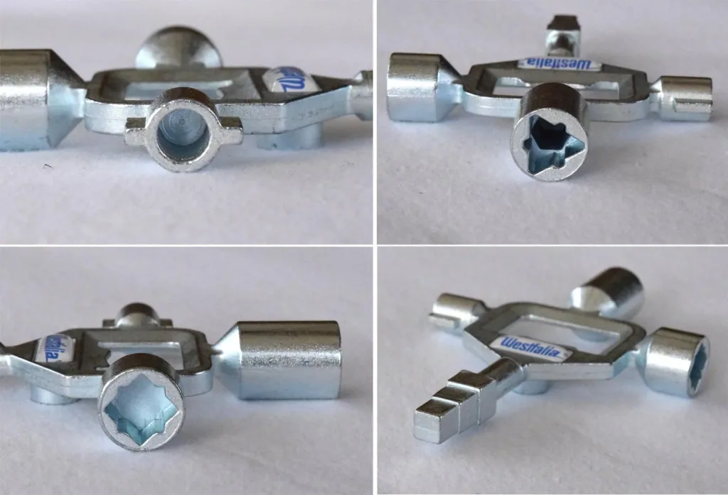 Craftsman key with 13 functions