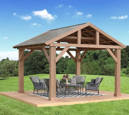 Westmann houten paviljoen Yukon, 14x12