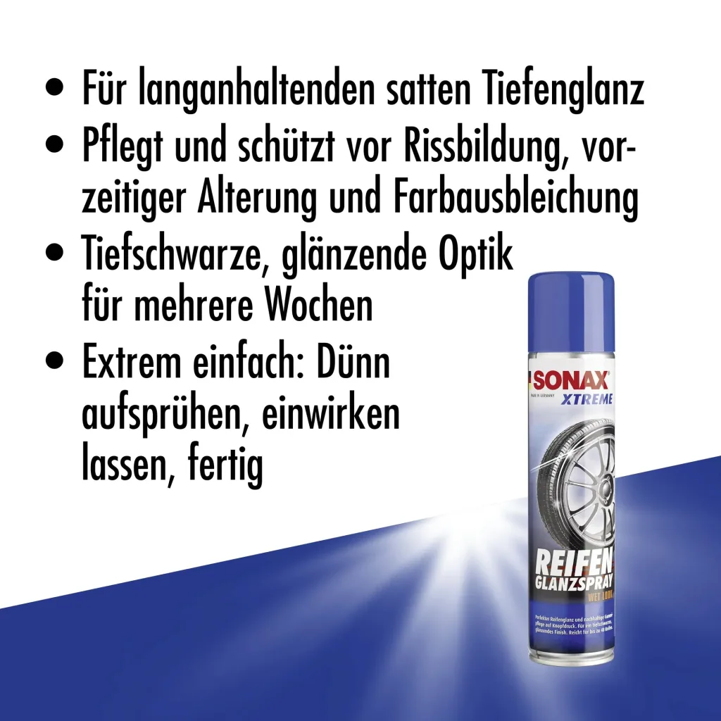 XTREME Tire Shine Spray Wet Look 400 ml