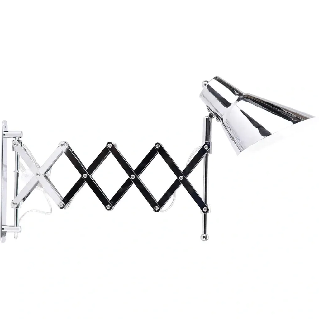 VT-7402 Chrome wall light with accordion suspension - E27