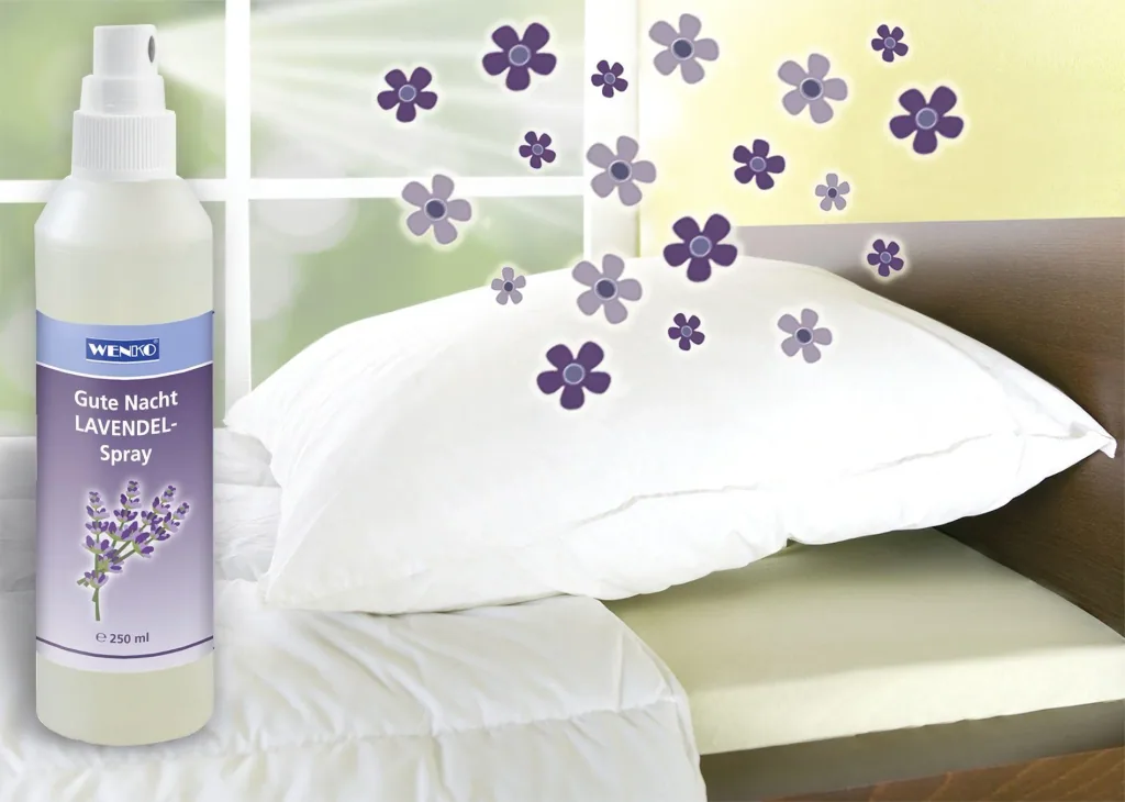 Fragrance set, spray and scented sachet “Good Night”, Lavender