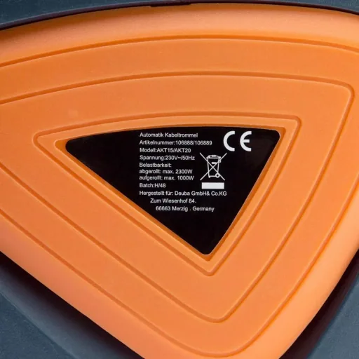 Automatic cable reel 20m+1.5m connection cable