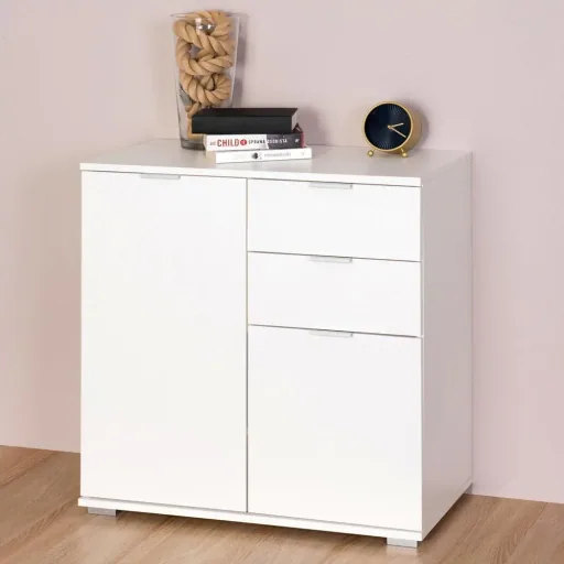 Alba chest of drawers type DB121 white