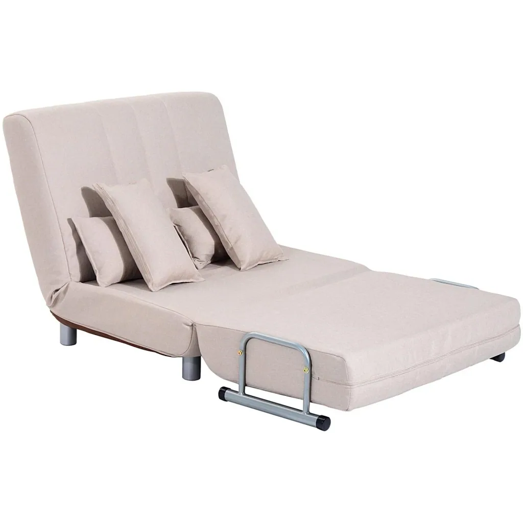 2 in 1 armchair bed with integrated bed