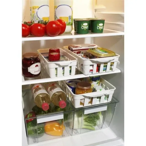 Refrigerator baskets, set of 6