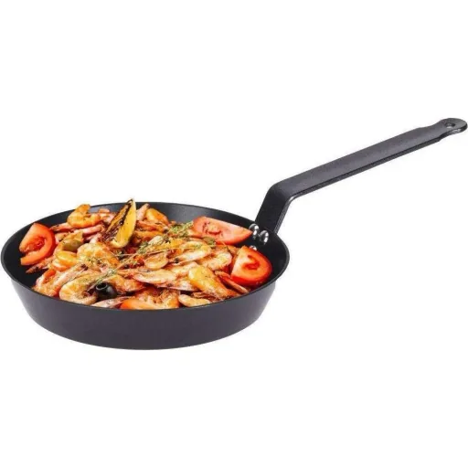 Frying pan - Paella pan - 24 cm - Black