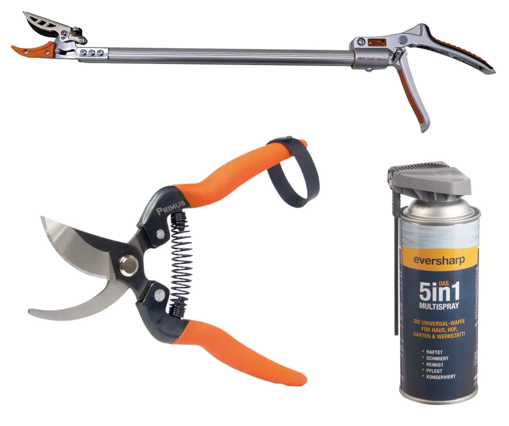 Special scissors "Rosenkavalier" + Rose Miracle Scissors + eversharp 5-in-1 multifunctional spray, 400 ml