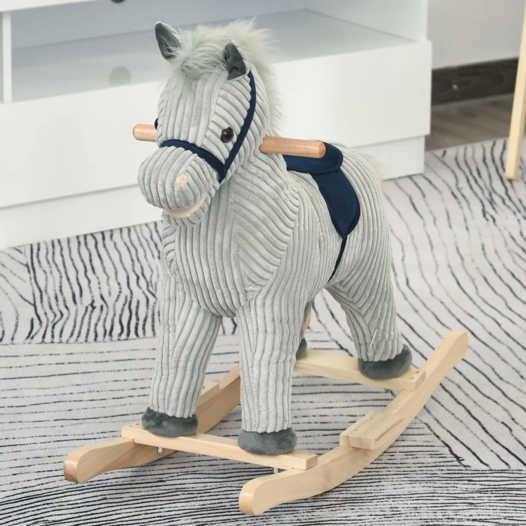 Rocking horse with animal sounds