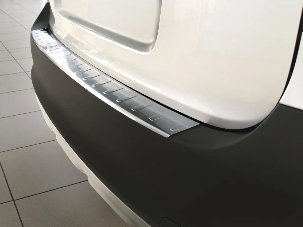 Loading sill protection Skoda Rapid / stainless steel, built 2012-2015, FL 2015>