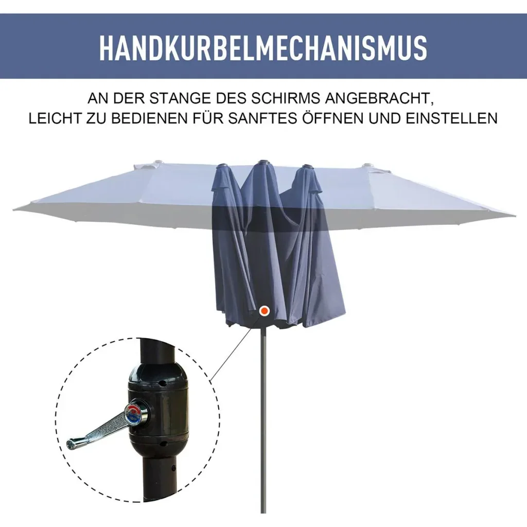 Parasol garden umbrella Marktsch
