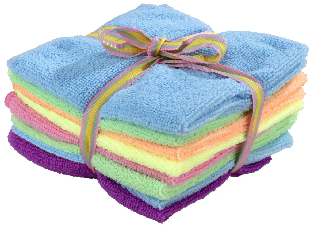 Microfiber cloths, set of 8
