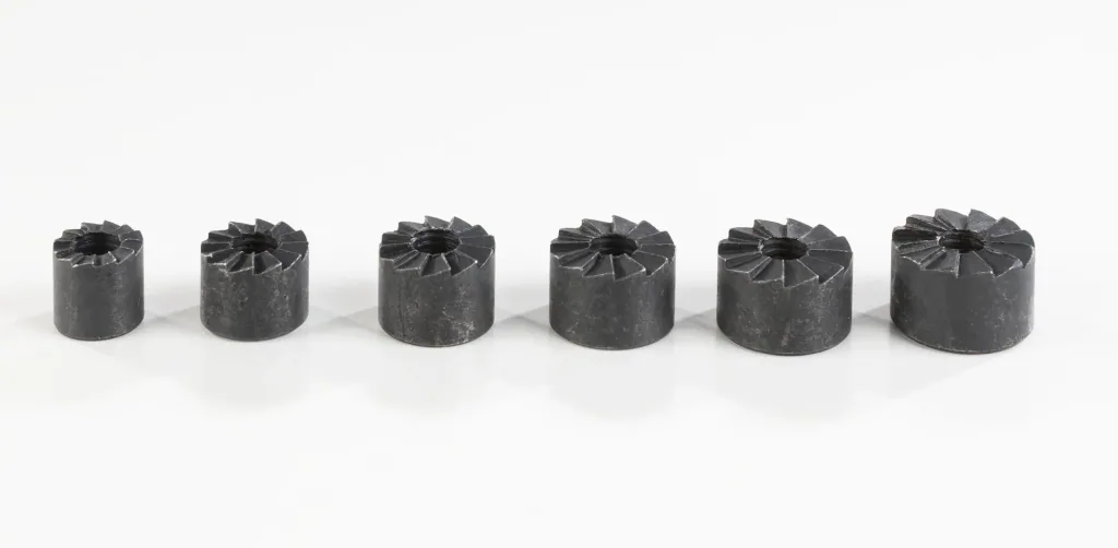 Valve seat milling cutter with 6 milling heads
